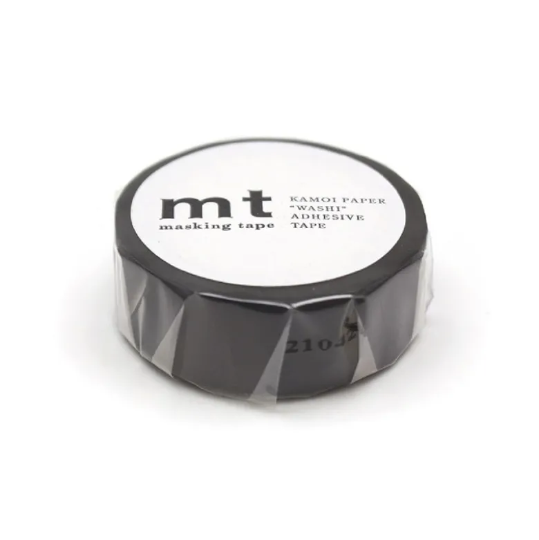 MT Masking Tape | Matte Black Washi Tape