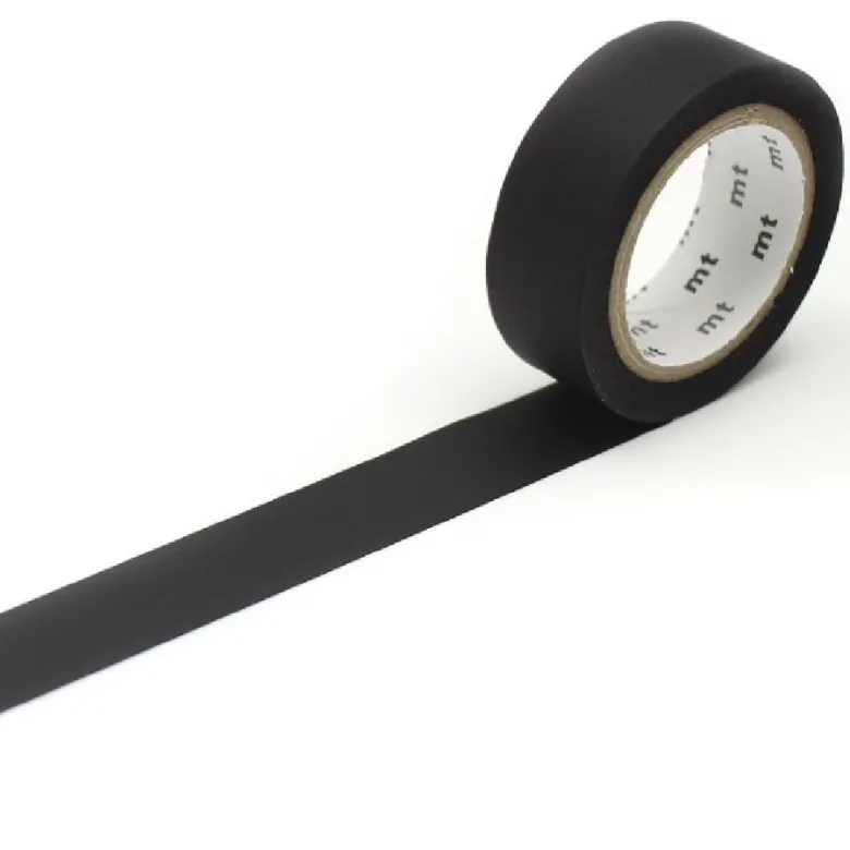 MT Masking Tape | Matte Black Washi Tape