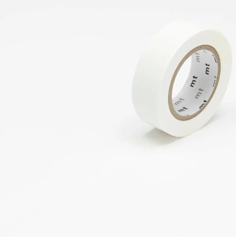 MT Masking Tape | Matte White Washi Tape