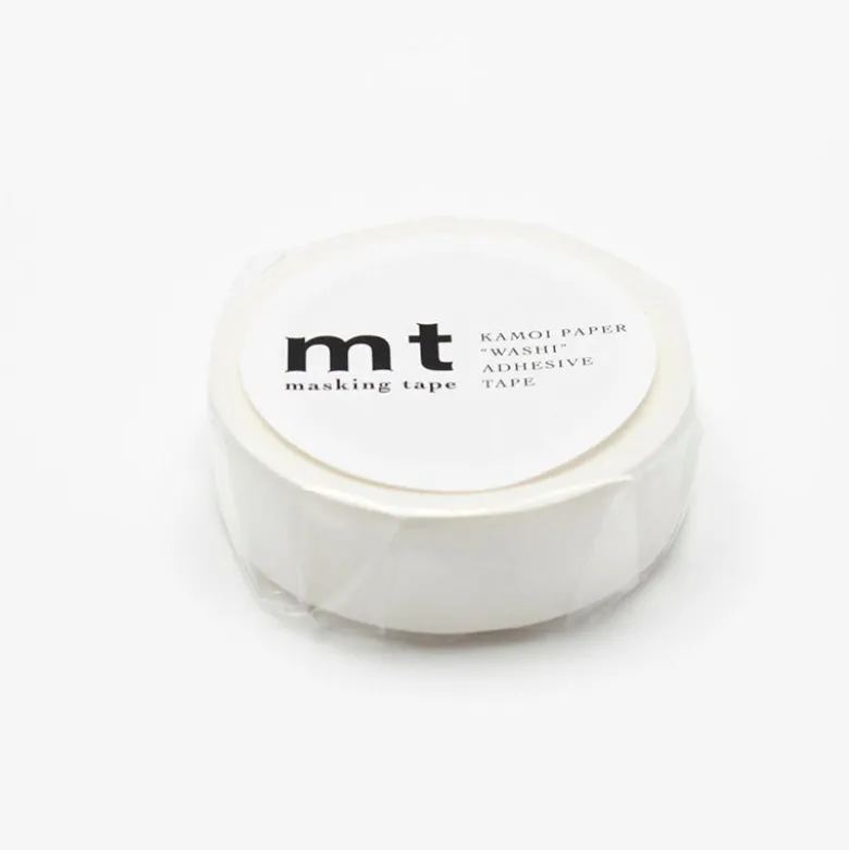 MT Masking Tape | Matte White Washi Tape