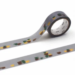 MT Masking Tape | MT Upcycle Coffee Overlapping Teacups Washi Tape