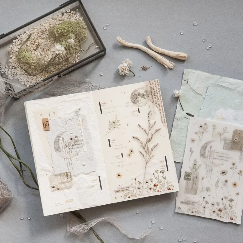 MU LifeStyle | Pegatinas Transferibles 200 Scent of White Moon