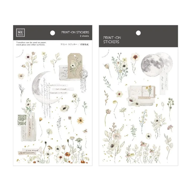 MU LifeStyle | Pegatinas Transferibles 200 Scent of White Moon