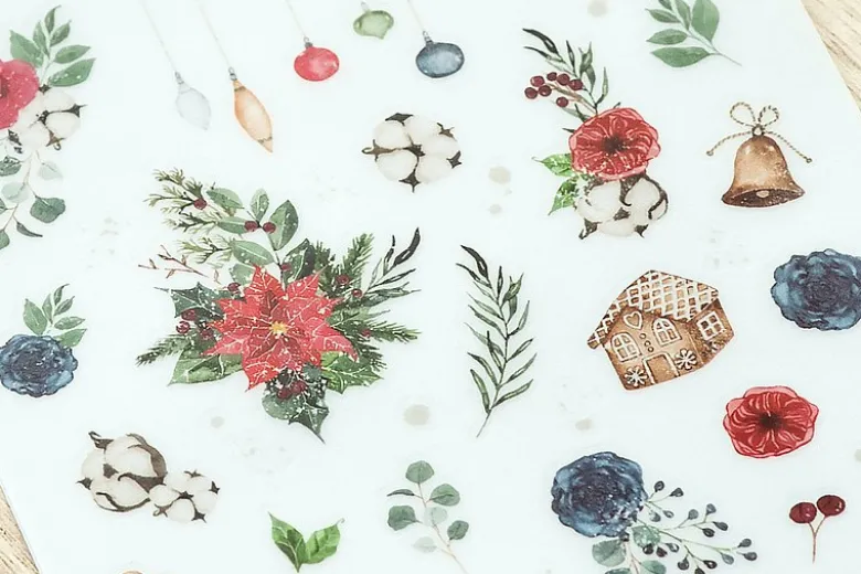 MU LifeStyle | Pegatinas Transferibles 1012 Christmas Mood