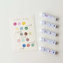 MU LifeStyle | Set de Tinta para Sellos Ink Pen 11 Reed Lakeside Hue