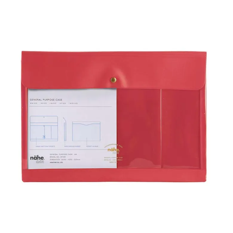 Nahe | Funda General Purpose A4 Red