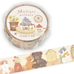 NB CO | Mattari Animals Cats Washi Tape