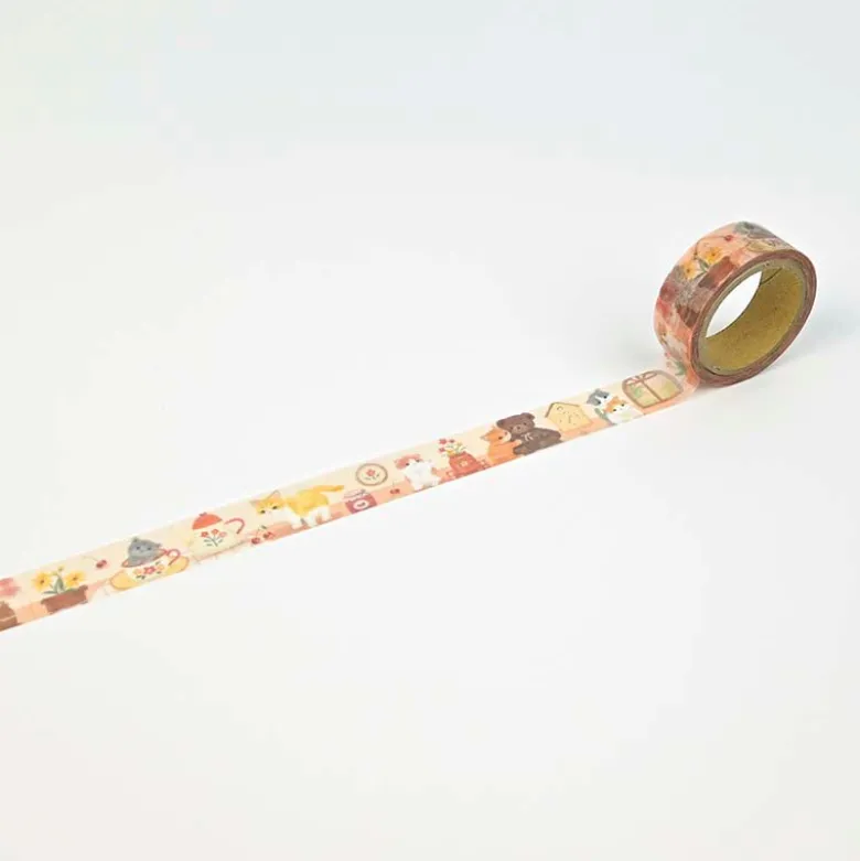 NB CO | Mattari Animals Cats Washi Tape