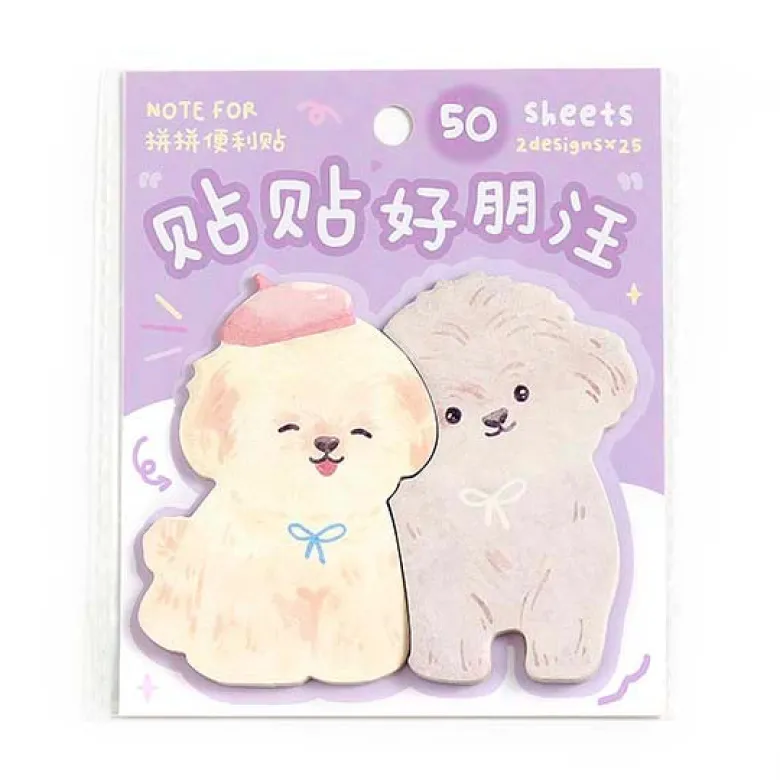 Note For | Notas Adhesivas Together Good Friends Dogs