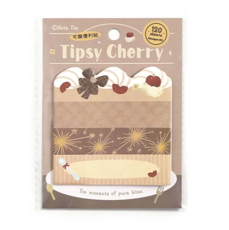 Note For | Notas Adhesivas Wish Bakery Tipsy Cherry