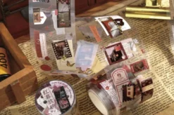 Note For | Pegatinas en Rollo Filmography PET Red Curtain