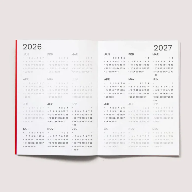 Octagon | Agenda Big Monthly Planner A4 2026-2027 (Mensual)
