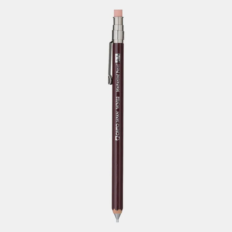 Ohto | Portaminas Mini 0.5 Burgundy