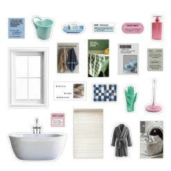 Papermore | Pegatinas Lifes Scraps Washroom