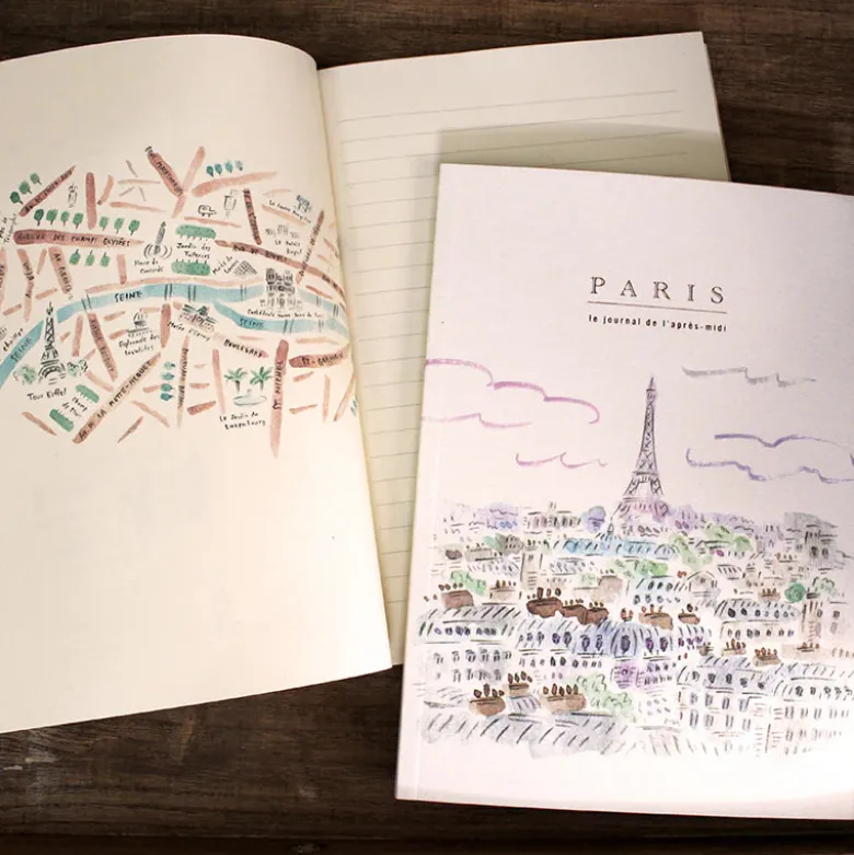 Paperways | Cuaderno de Viaje Ilustrado L'Après-midi Paris City