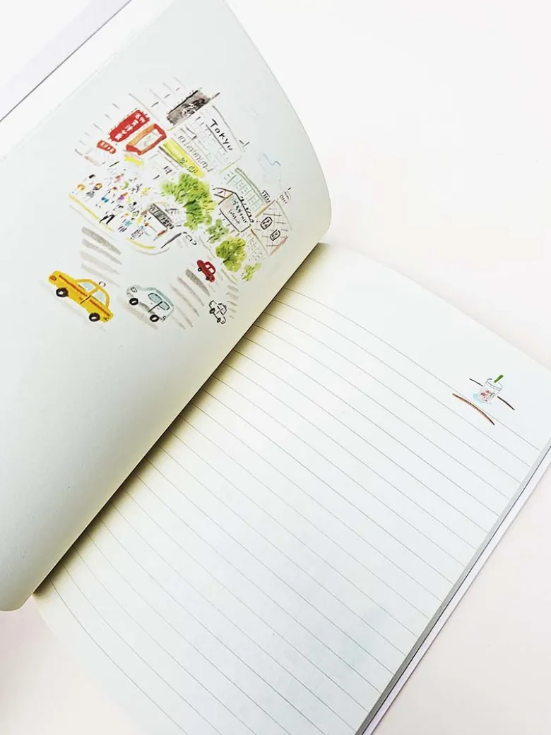 Paperways | Cuaderno de Viaje Ilustrado L'Après-midi Paris Blossom