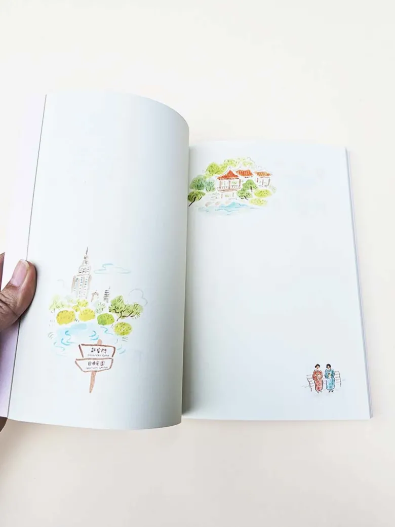 Paperways | Cuaderno de Viaje Ilustrado L'Après-midi Paris Blossom