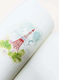 Paperways | Cuaderno de Viaje Ilustrado L'Après-midi Paris Blossom