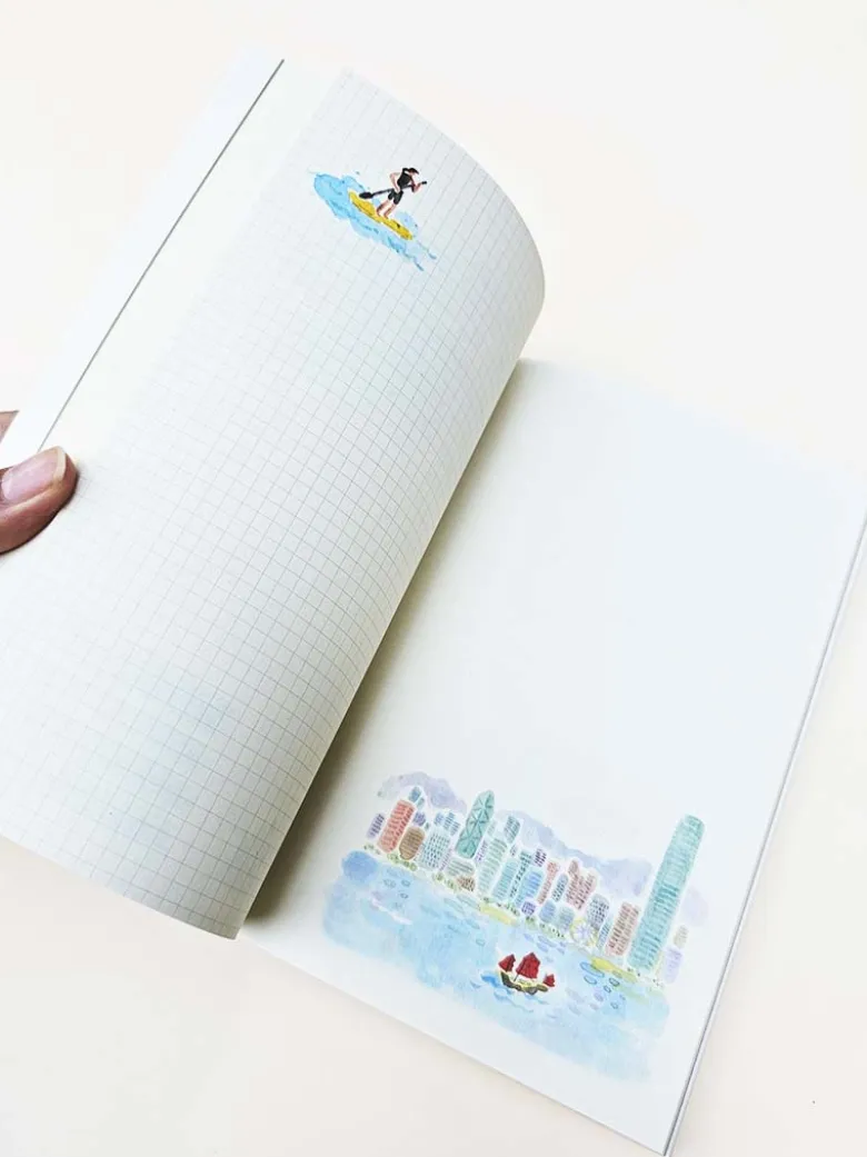 Paperways | Cuaderno de Viaje Ilustrado L'Après-midi HongKong Tram