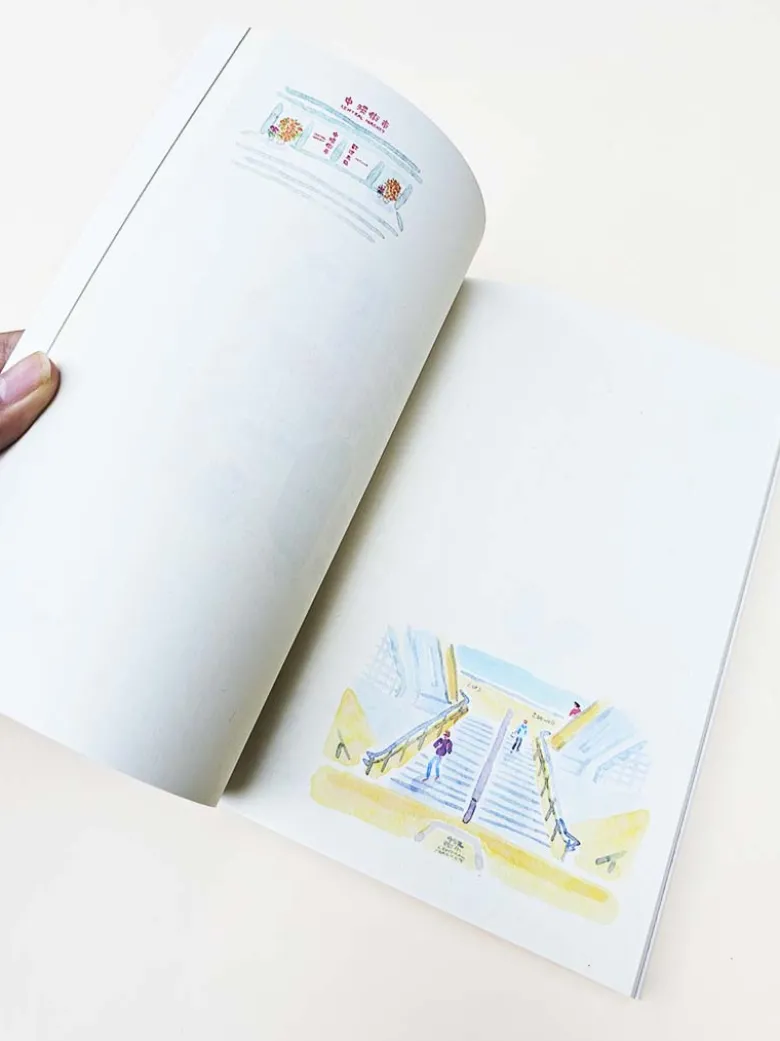 Paperways | Cuaderno de Viaje Ilustrado L'Après-midi HongKong Tram