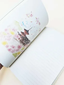 Paperways | Cuaderno de Viaje Ilustrado Travel Journal L'Après-midi Kyoto Inari