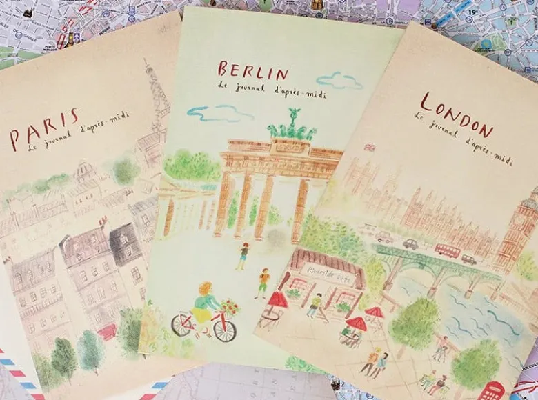 Paperways | Cuaderno de Viaje Ilustrado Travel Journal L'Après-midi Berlin