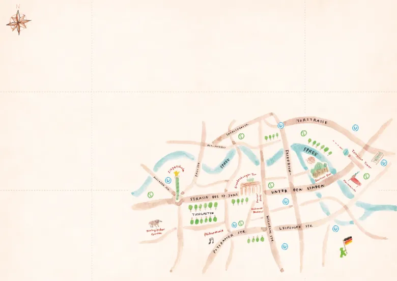Paperways | Cuaderno de Viaje Ilustrado Travel Journal L'Après-midi Berlin