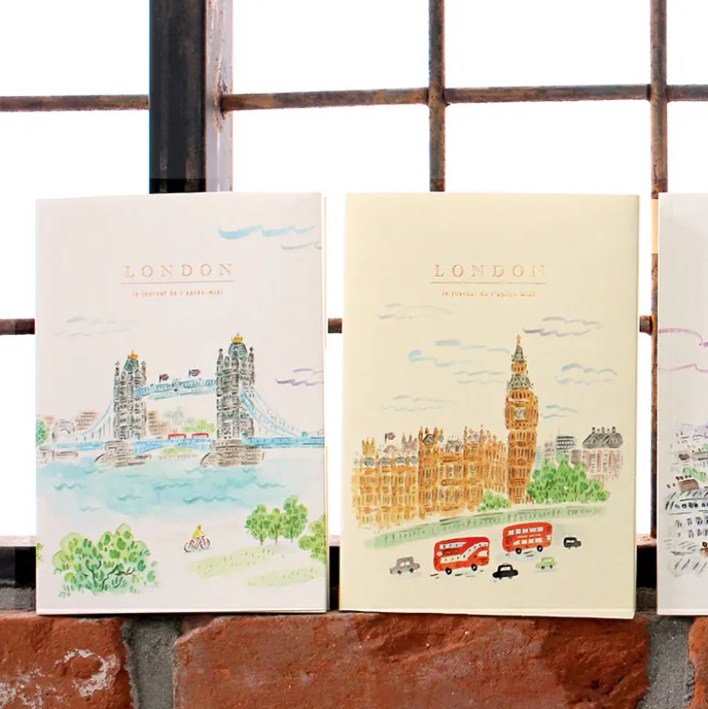 Paperways | Cuaderno de Viaje Ilustrado L'Après-midi London Big Ben