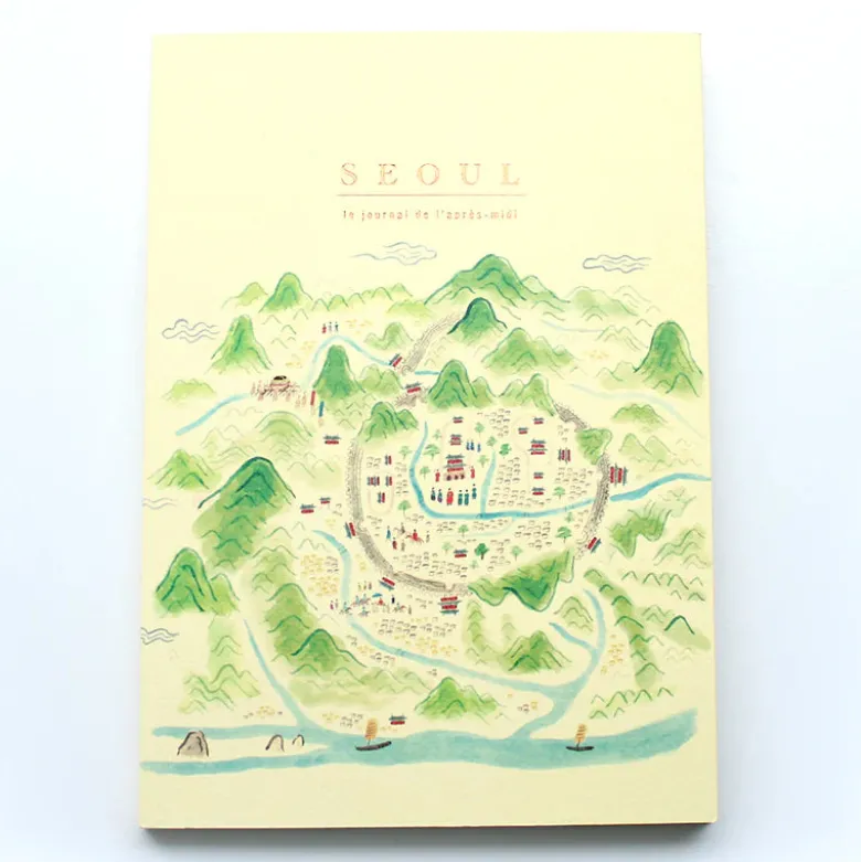 Paperways | Cuaderno de Viaje Ilustrado L'Après-midi Old Seoul City