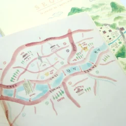 Paperways | Cuaderno de Viaje Ilustrado L'Après-midi Old Seoul City