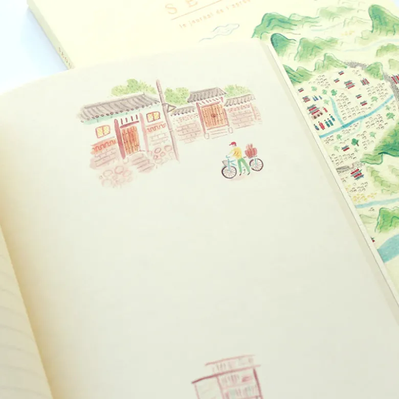 Paperways | Cuaderno de Viaje Ilustrado L'Après-midi Old Seoul City