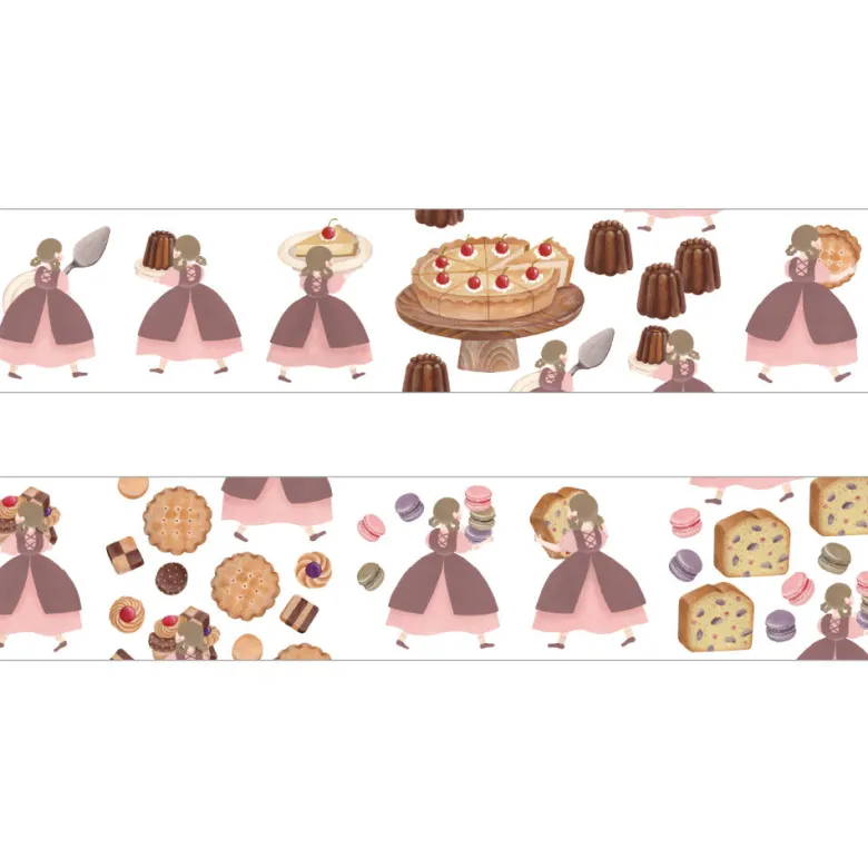 Papier Platz | Necktie Sweets Are Baked Washi Tape
