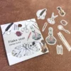Papier Platz | Pegatinas Flake LINCHIANING Antique Stationery