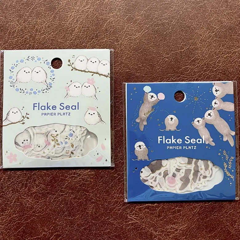 Papier Platz | Pegatinas Flake Milina Love Racco