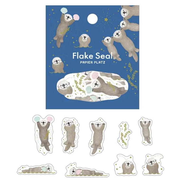 Papier Platz | Pegatinas Flake Milina Love Racco