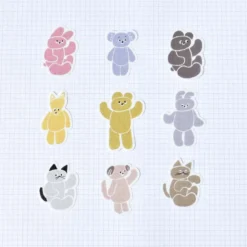Papier Platz | Pegatinas Flake Nico Recipe Animal