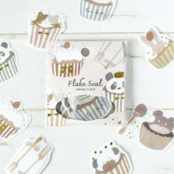 Papier Platz | Pegatinas Flake Shochirou Tobimatsu Cupcake