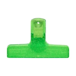 Penco | Clip de Plástico Glitter Light Green