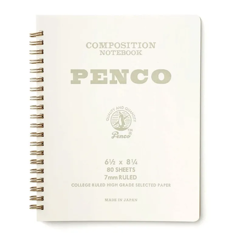 Penco | Cuaderno Coil L White