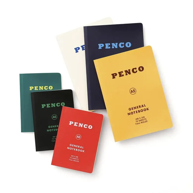 Penco | Cuaderno Soft PP A5 Red (Rayas)