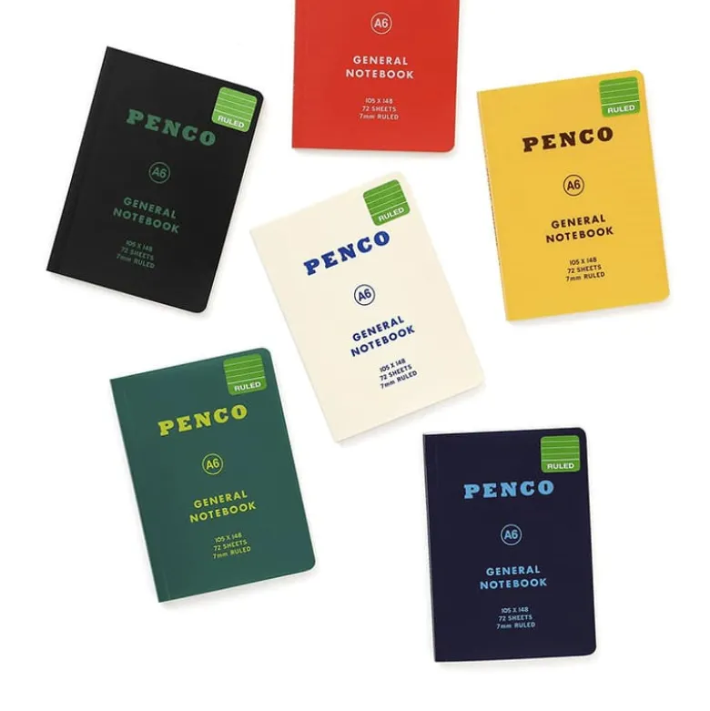 Penco | Cuaderno Soft PP A5 Red (Rayas)
