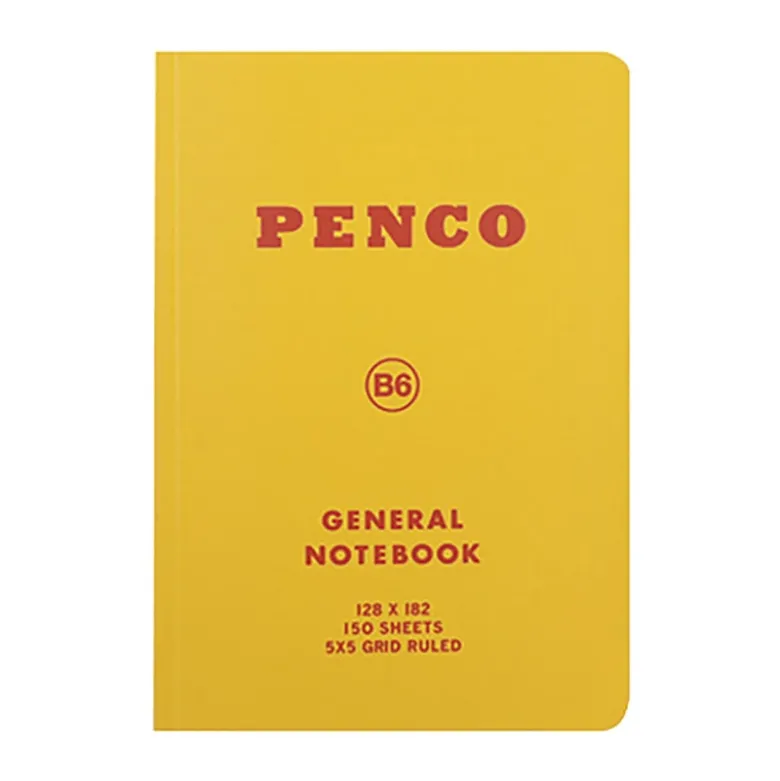 Penco | Cuaderno Soft PP B6 Yellow