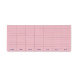 Penco | Notas Adhesivas Weekly Pink