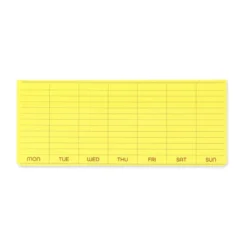 Penco | Notas Adhesivas Weekly Yellow