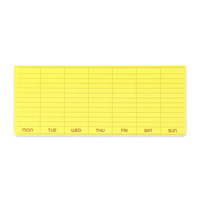 Penco | Notas Adhesivas Weekly Yellow