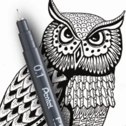 Pentel | Bolígrafo Calibrado Pointliner 0.1mm