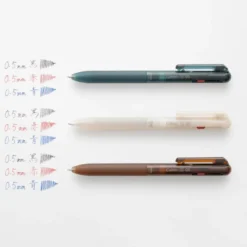 Pentel | Bolígrafo Calme 3-Colores Relaxed Forest 0.5 Brown