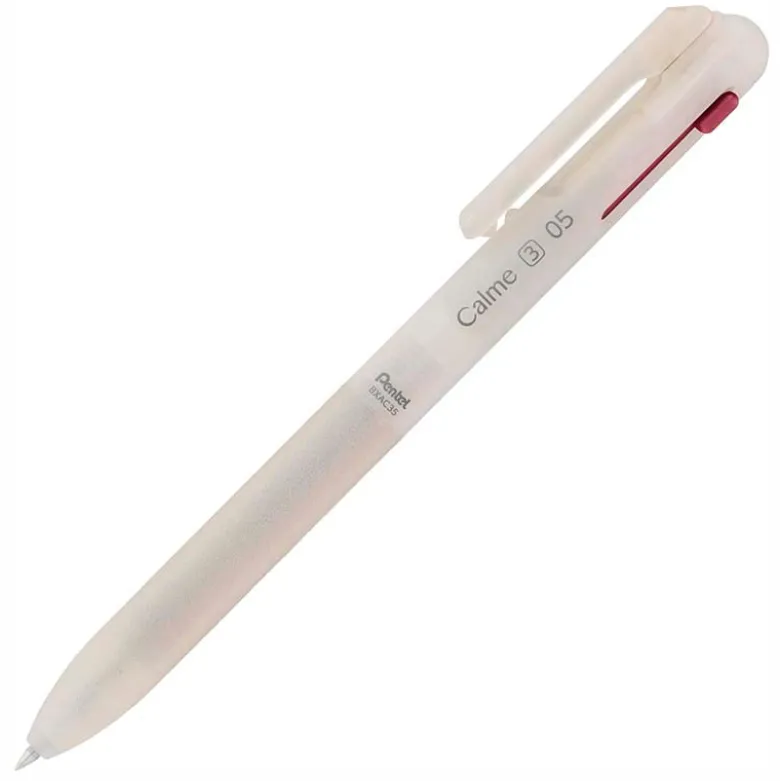 Pentel | Bolígrafo Calme 3-Colores Relaxed Forest 0.5 Sheer Beige