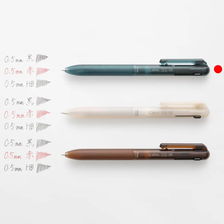 Pentel | Bolígrafo Calme Multi-función Relaxed Forest 0.5 Sea Blue