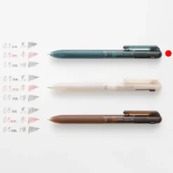 Pentel | Bolígrafo Calme Multi-función Relaxed Forest 0.5 Sheer Beige